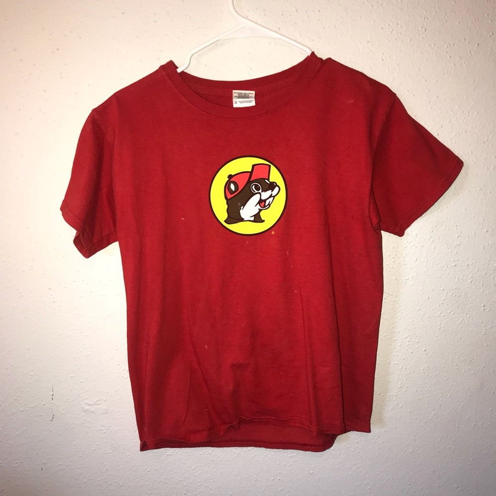 Child’s  large “it’s a beaver” buc-ee’s T-shirt